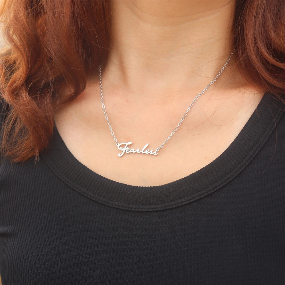 Fully Customizable Signature Necklace Inspired Taylor Swift Music Lover Fan Gifts All too Well Folklore SWIFTIE Outfit Jewelry Fearless